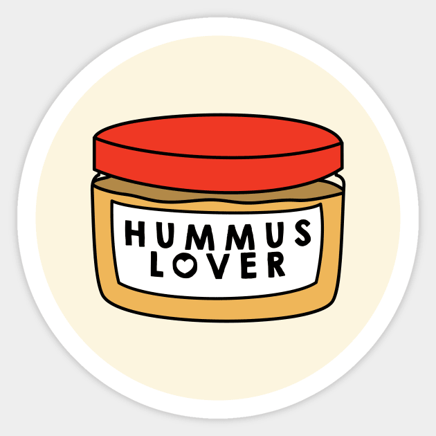 Hummus Lover Sticker by s3xyglass3s